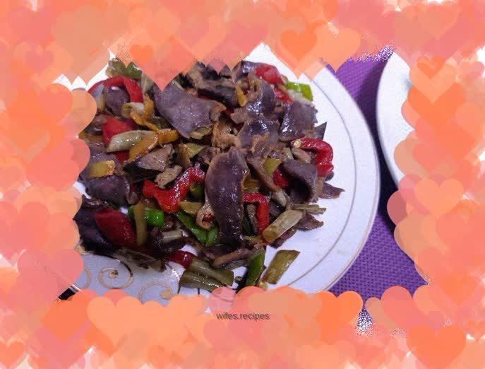 Hot and sour goose offal