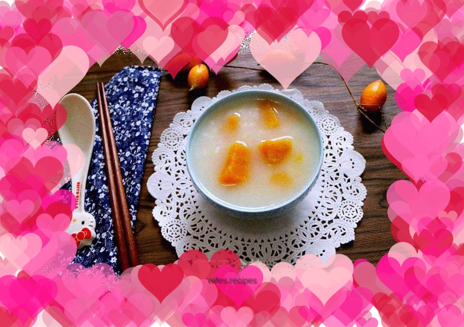 Sweet sweet potato porridge