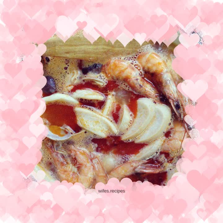 Simple version of Tom Yum Soup