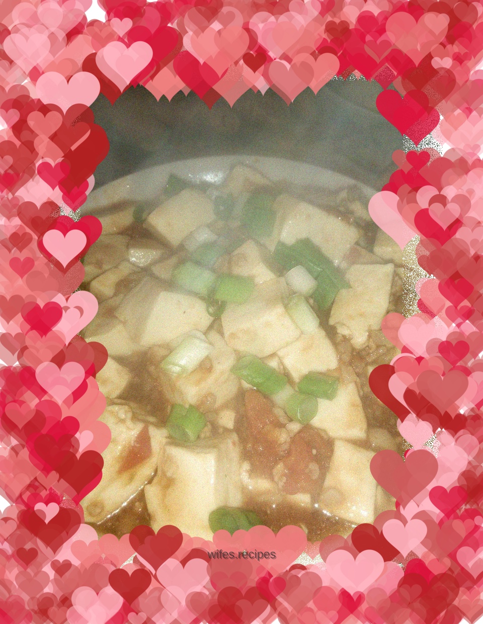 Tomato Minced Pork Tofu