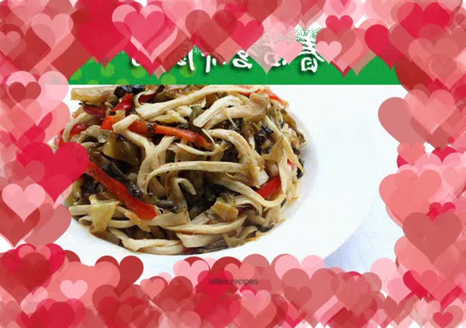 Sauerkraut, King Oyster Mushroom