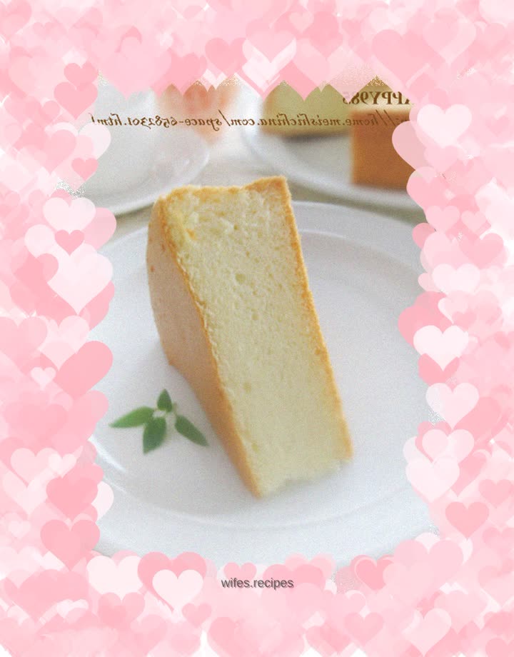 My perfect chiffon experience record [Chiffon Cake]