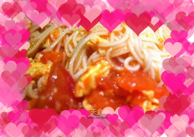 Tomato and egg noodles