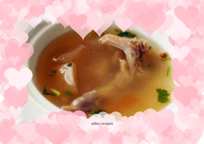 Sour Radish and Duck Feet Soup