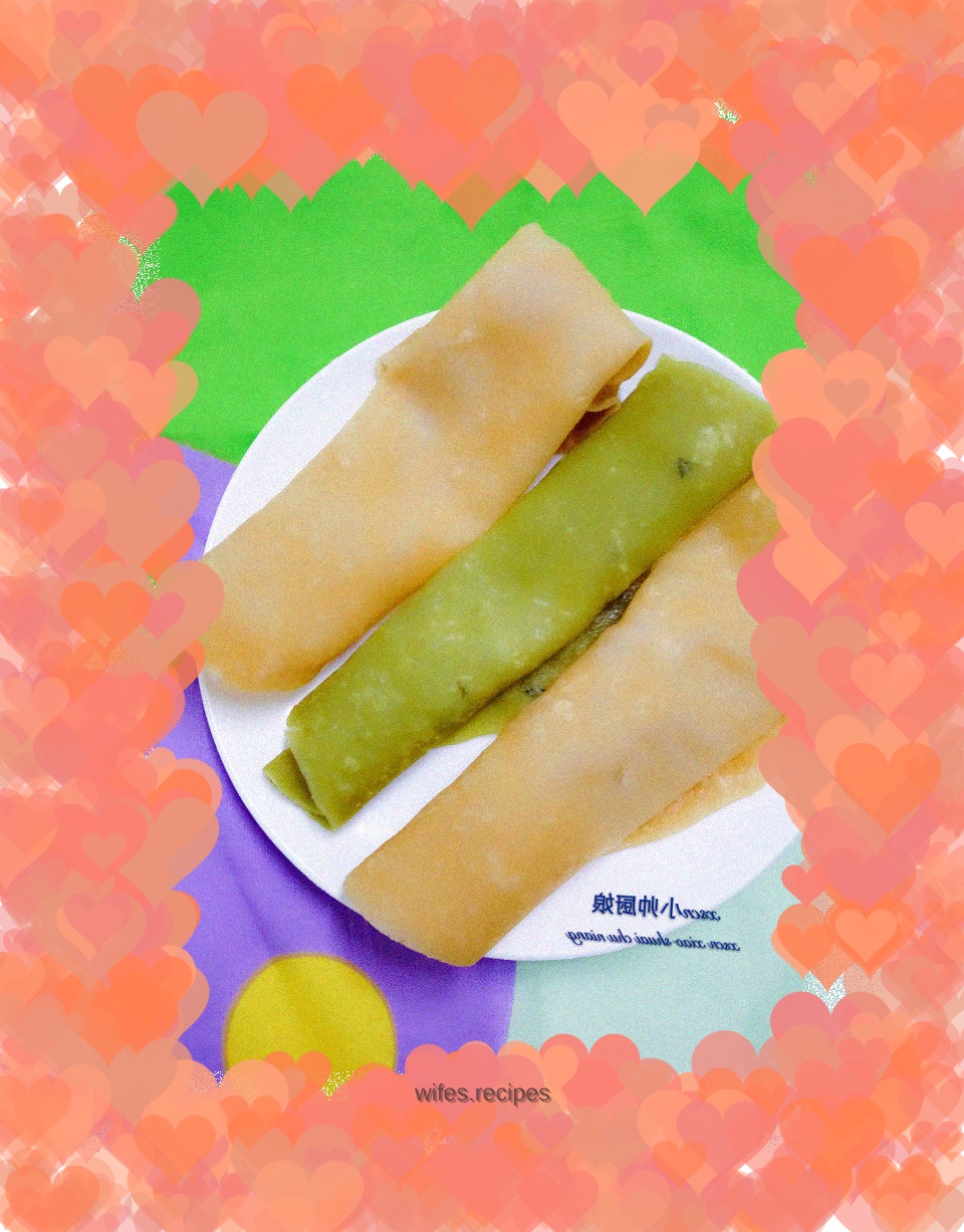 Vegetable Spring Cake~Steamed Spring Cake "Carrot, Alfalfa Juice"