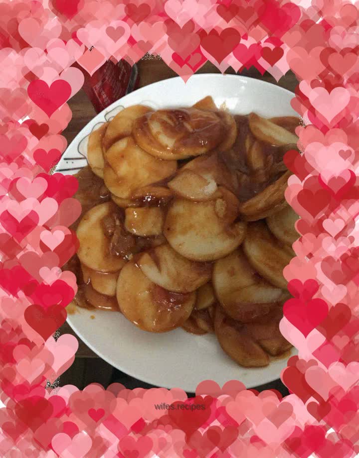 Korean fried rice cake