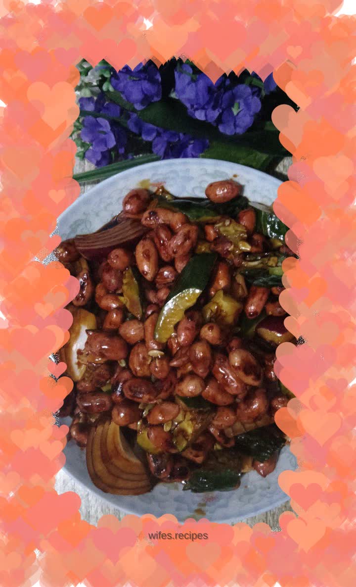 Peanuts with vinegar and vinegar as an appetizer