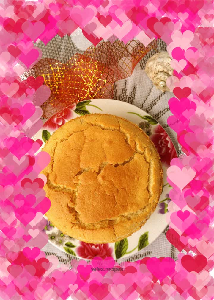 Yogurt Taro Chiffon Cake