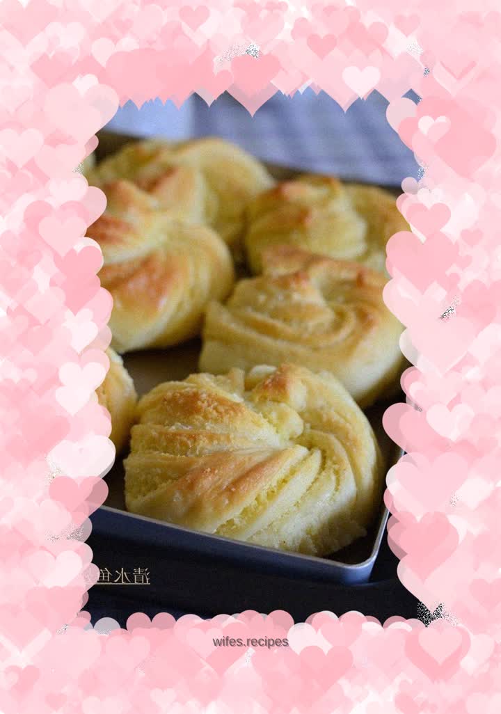 The delicious coconut bread