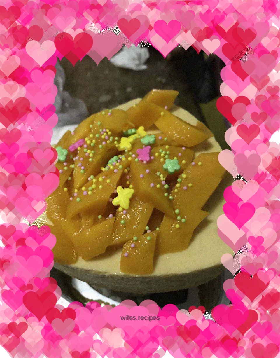 Fresh Cream Mango Mousse Cake🍰