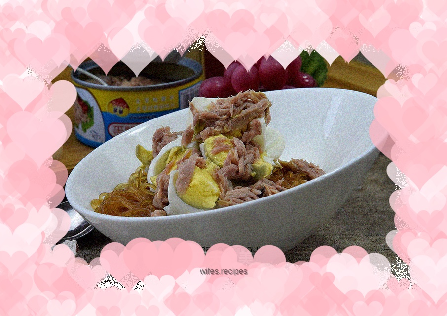 Super nutritious and healthy [Tuna mixed with eggs]