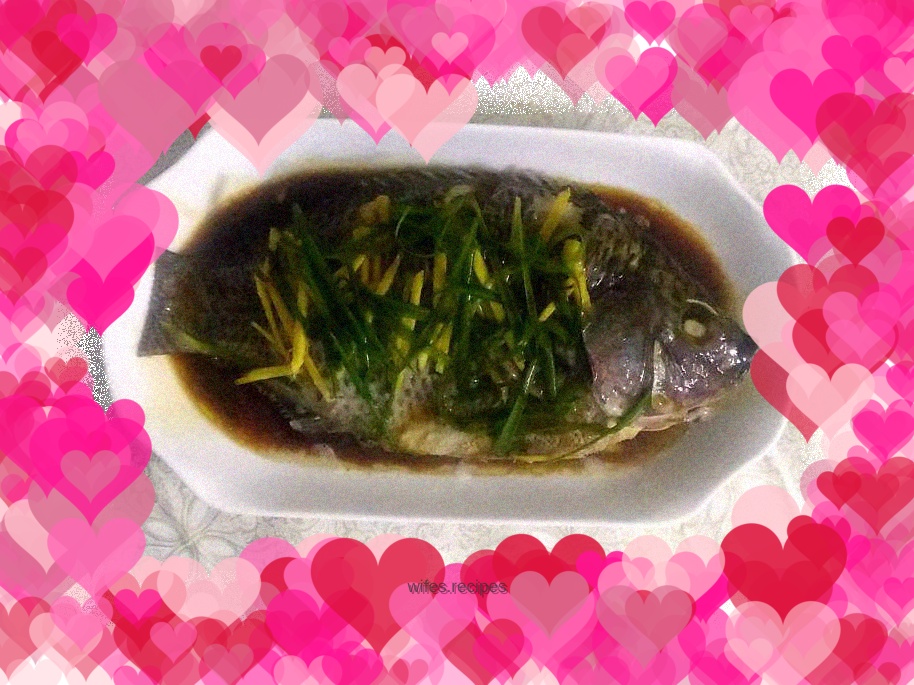 Steamed crucian carp