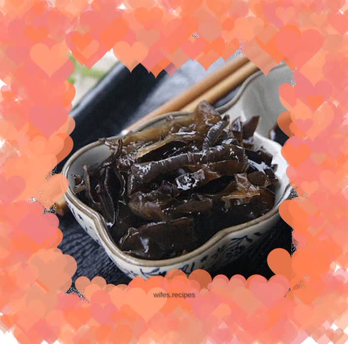 Mid-Autumn Festival Snacks------Cold fungus dipped in mustard