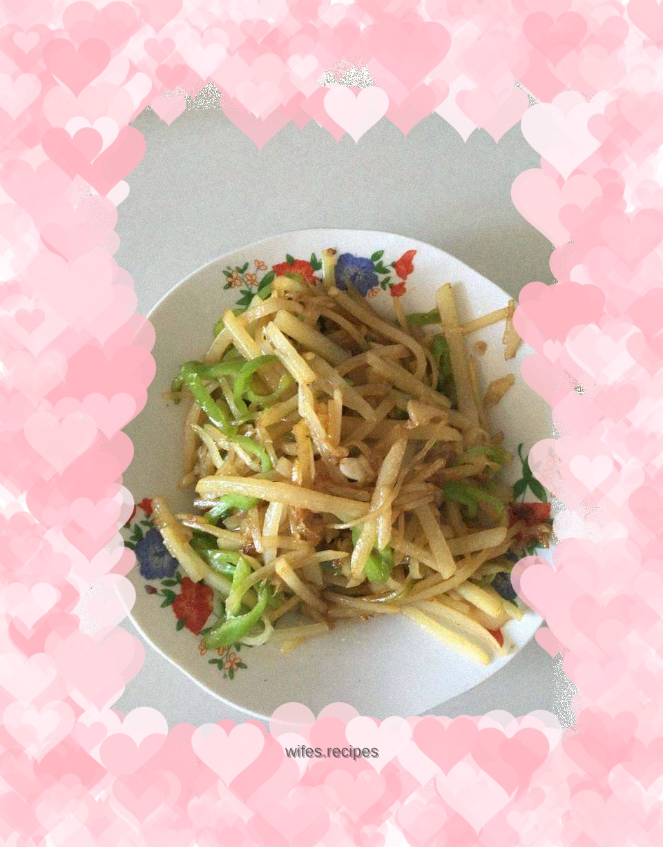 Hot and sour potato shreds