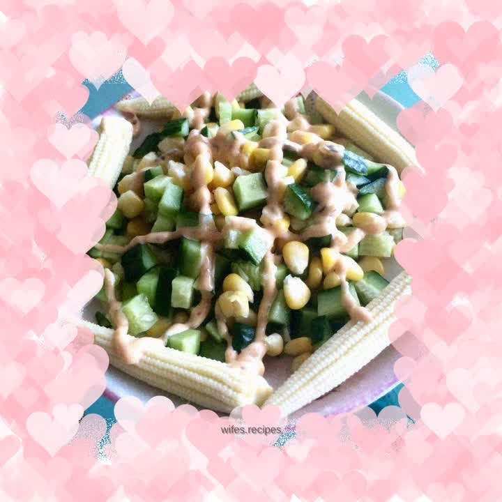 Corn and Cucumber Salad