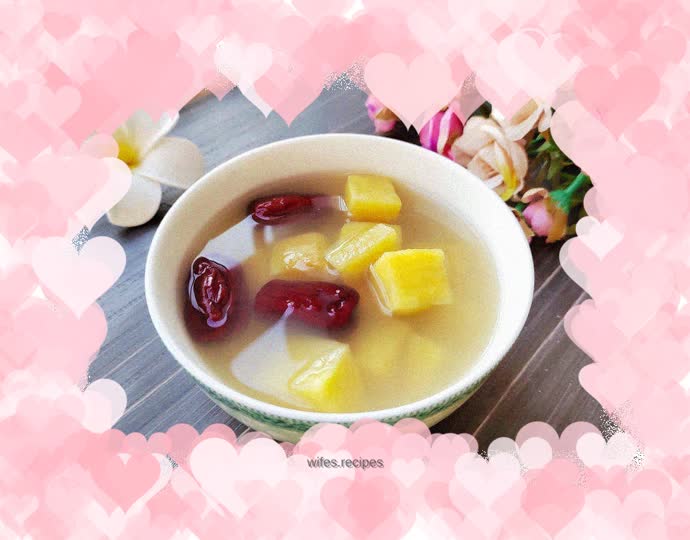 White Potato and Red Date Soup
