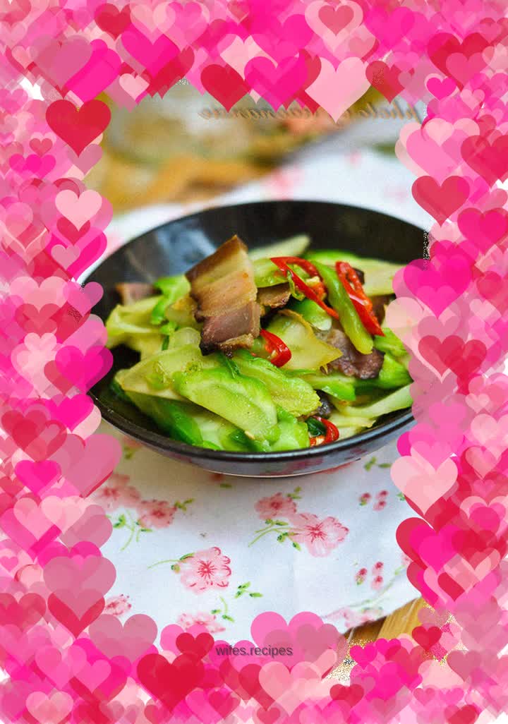 Bacon, spores and mustard