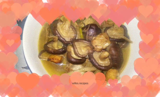 Homemade braised pork ribs