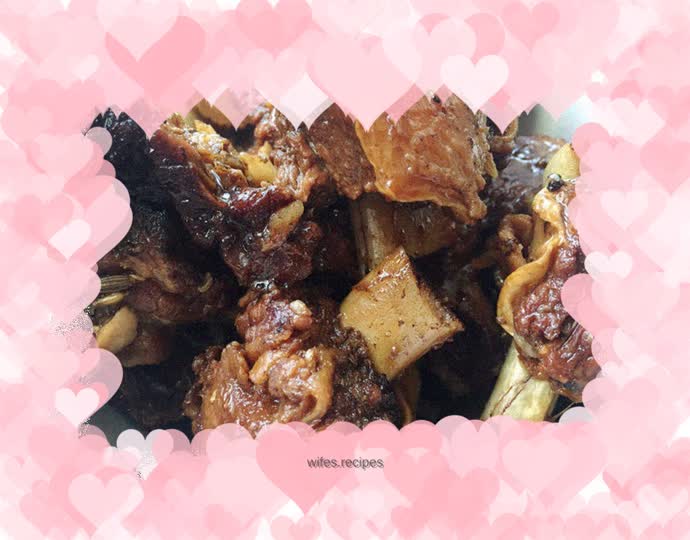 Braised Steak in Sauce