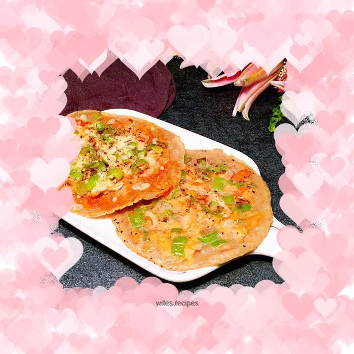 Salmon brown wheat cake