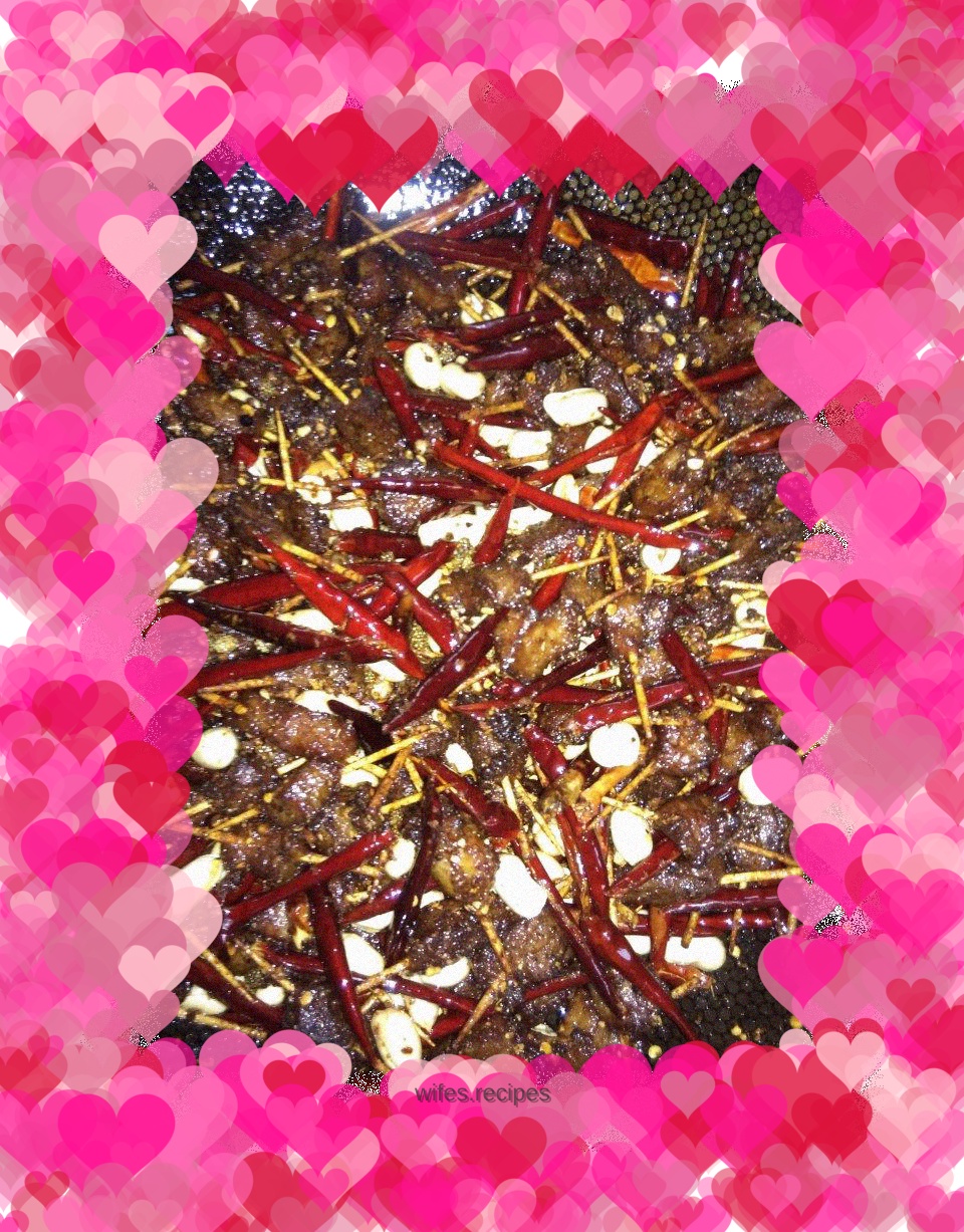 Toothpick Meat with Wine