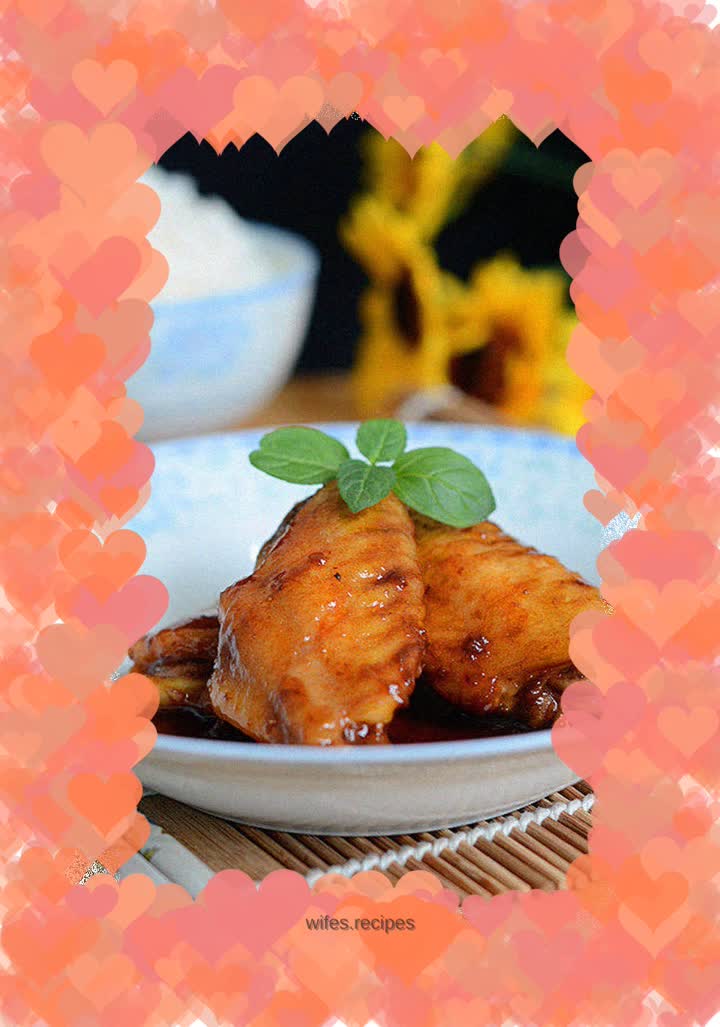 Sweet and sour chicken wings