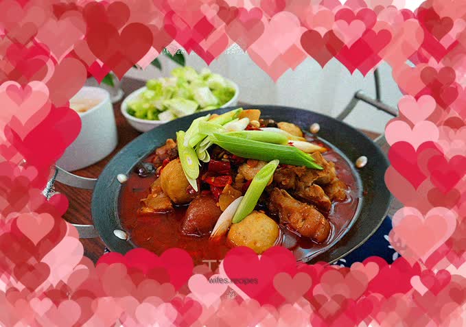 Spicy Pork Trotter Hot Pot---Let’s get together in winter