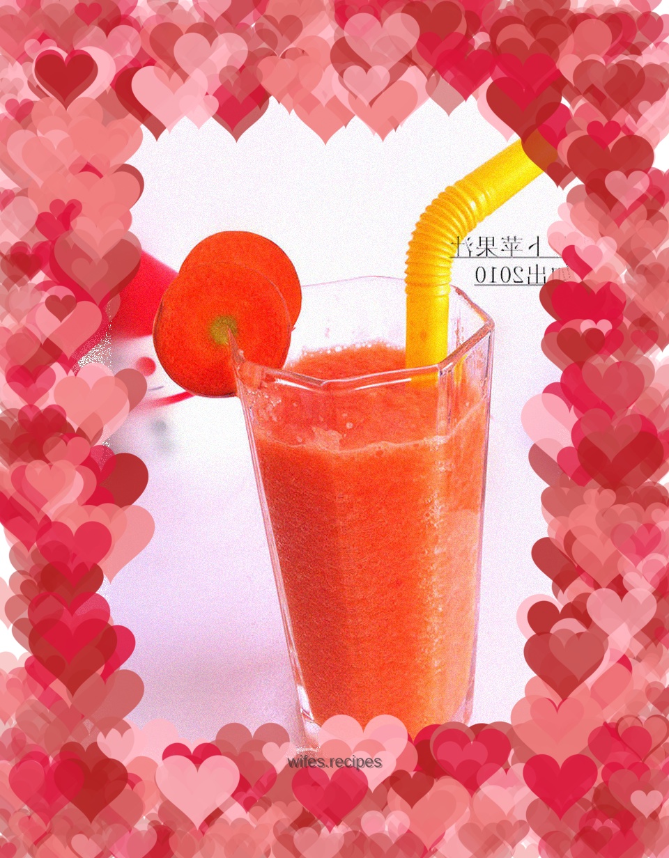 Carrot apple juice