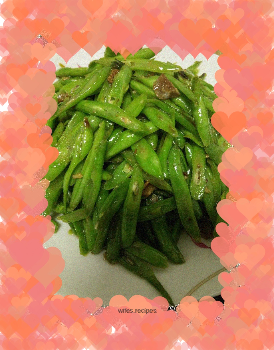 Stir-fried Pork with Beans