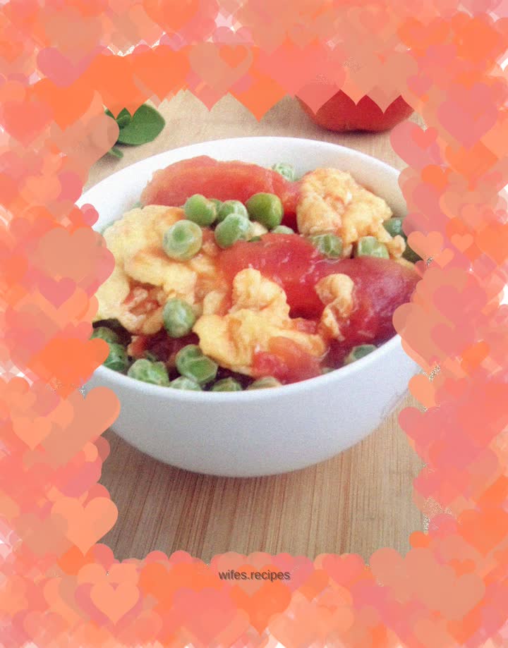 【Tianjin】Braised peas with tomatoes and eggs