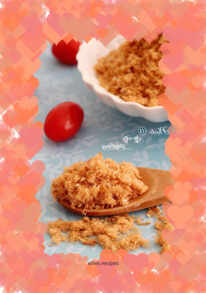 Sesame and pork floss