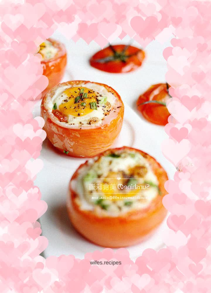 Classic delicious and innovative creation-----Grilled Tomato Eggs