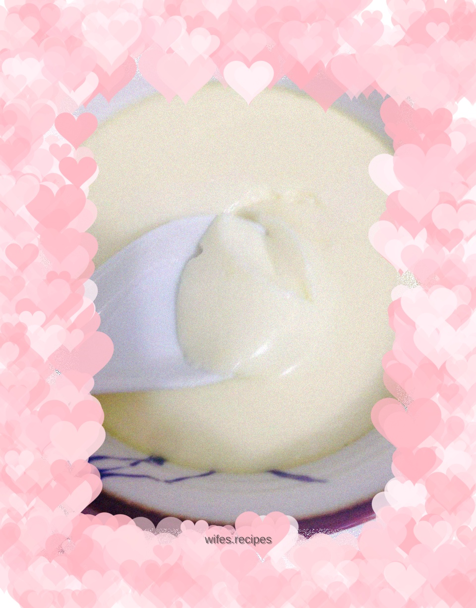 Milk and egg soup