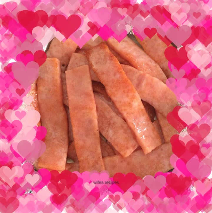 Fried ham