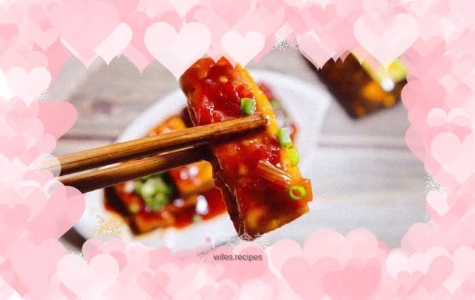 The Tiger Skin Tofu with Chopped Chili Peppers is super delicious with rice💯Roasted Tofu with Chopped Chili Peppers❗️Home-cooked food that goes well with rice