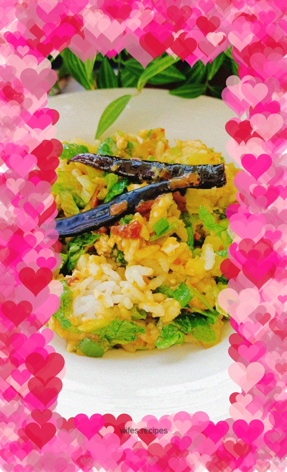 Mashed potato bibimbap