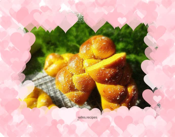 Pumpkin coffee braid bag