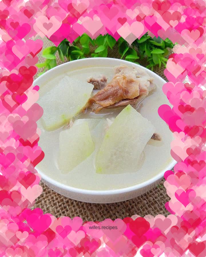 Winter Melon and Duck Bone Soup