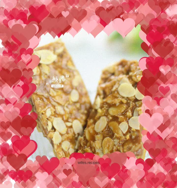 Crispy and delicious - caramel almond cookies