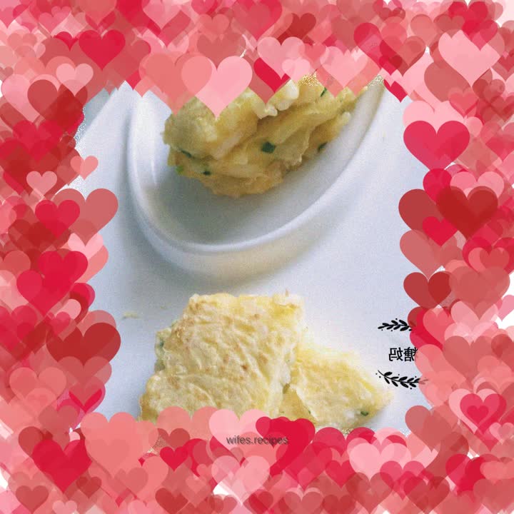 Shrimp and vegetable rice cakes