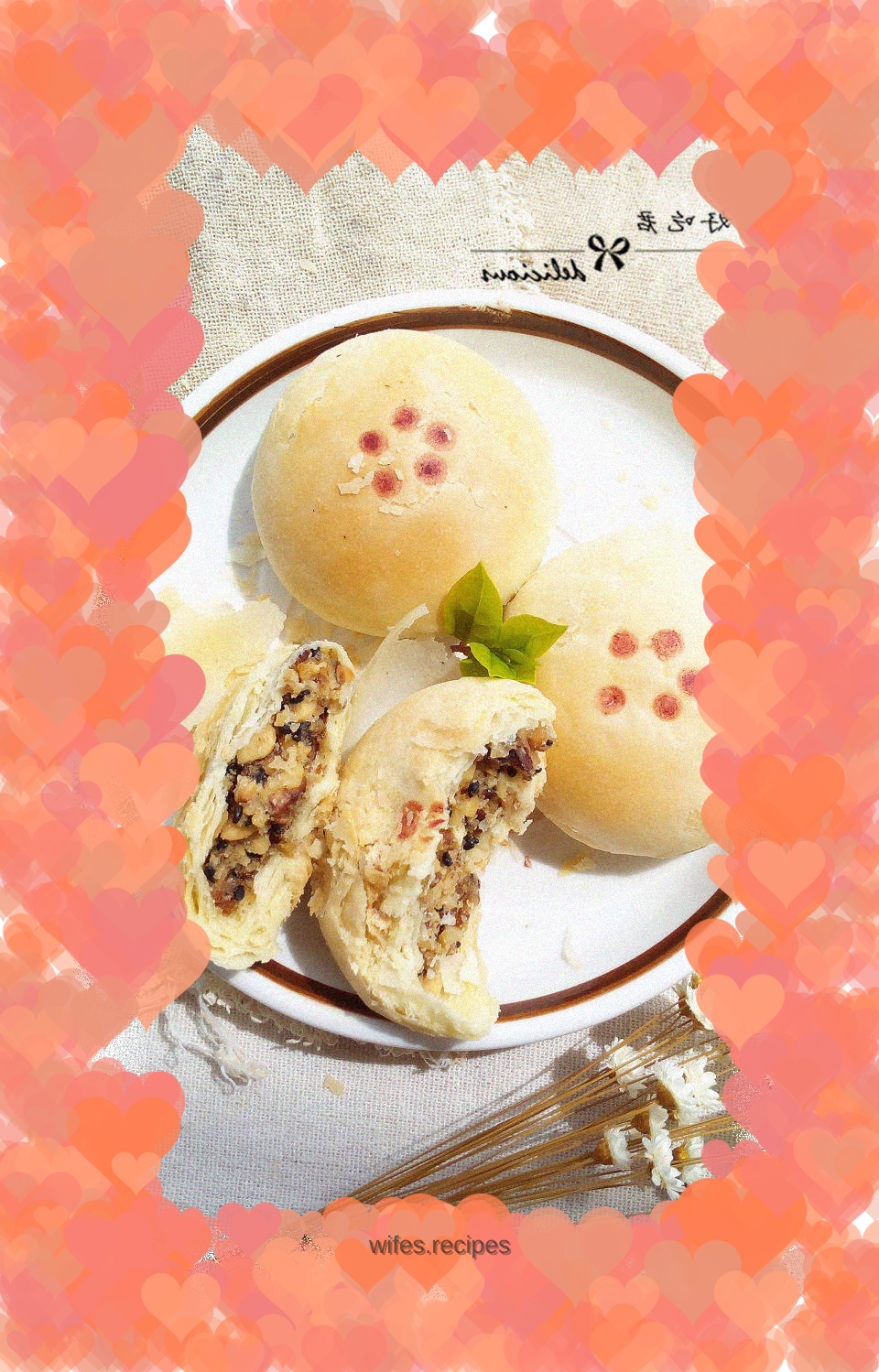 Salt and pepper mooncakes
