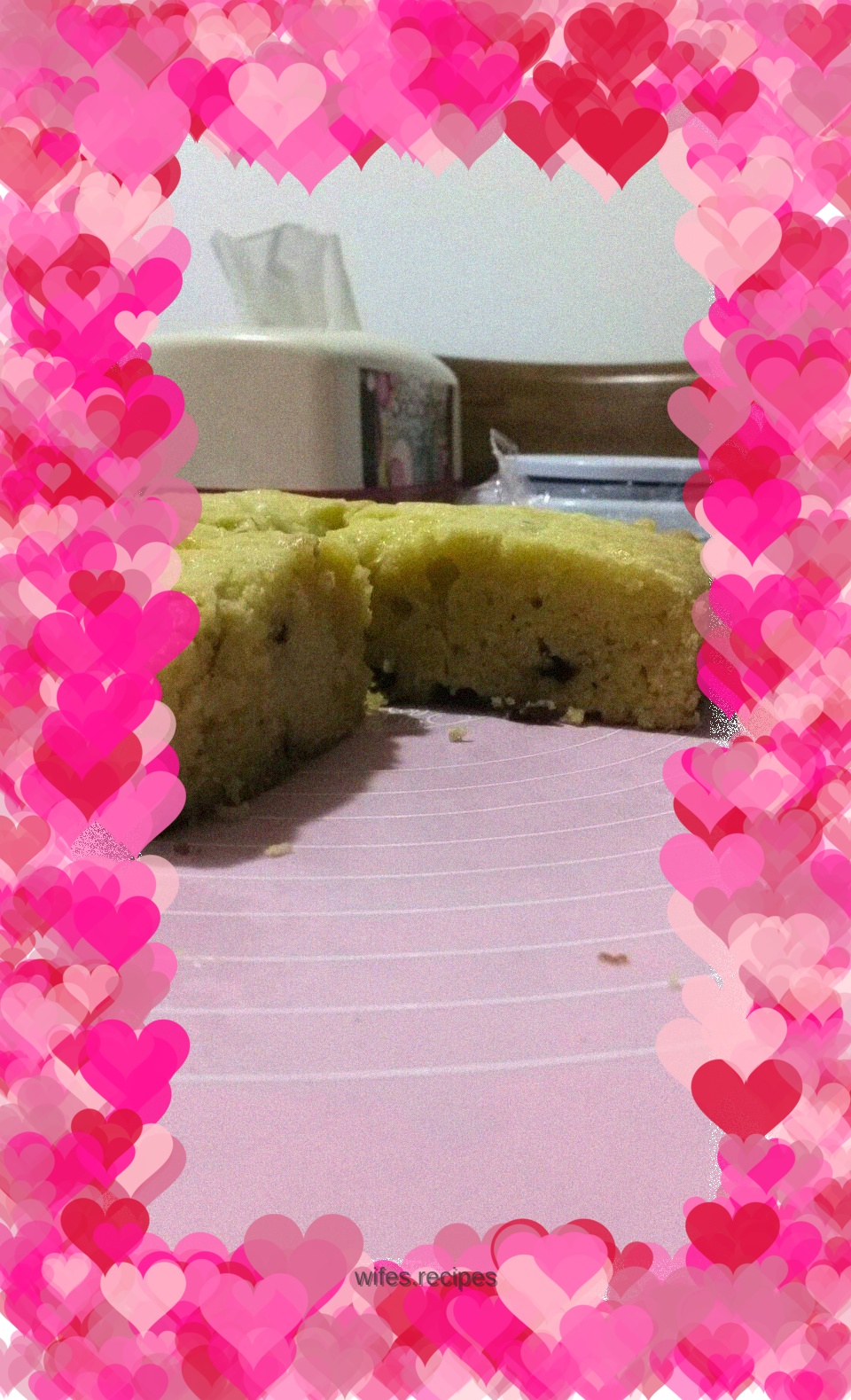 Butter red date cake