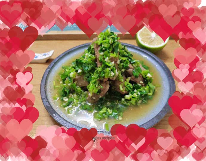 Thai volcano pork ribs