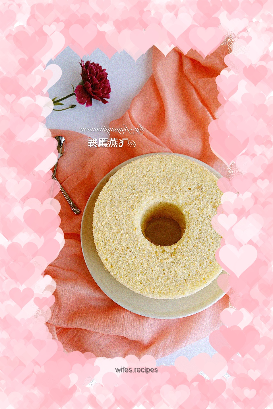 ~Salad Meat Floss Chiffon Cake