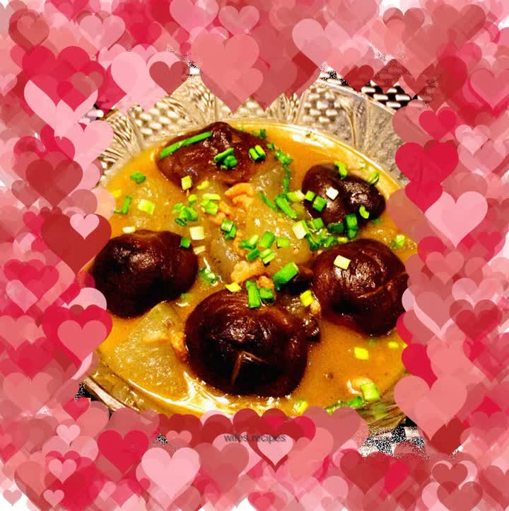 Grilled Winter Melon with Mushroom Sauce