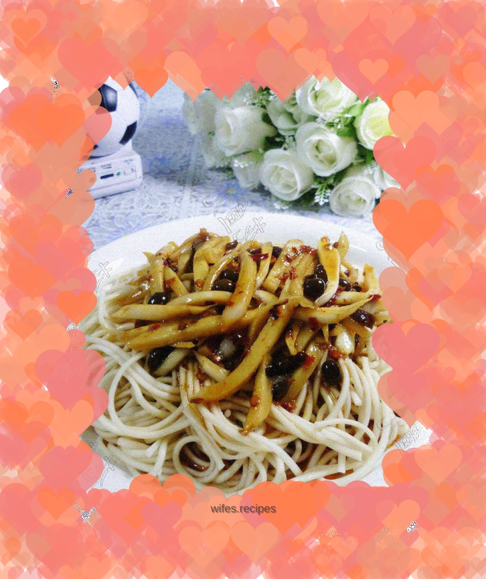 Beef Sauce Wild Rice Silk Covered Noodles