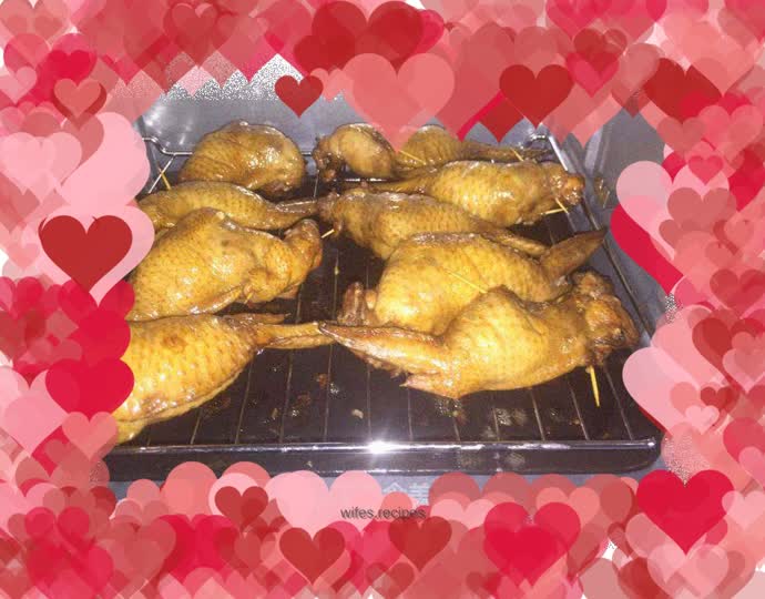 Chicken Wings with Rice