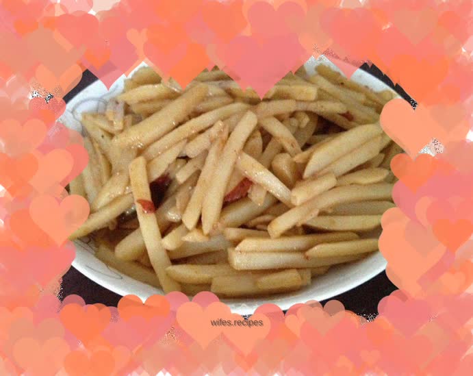 Hot and sour potato shreds