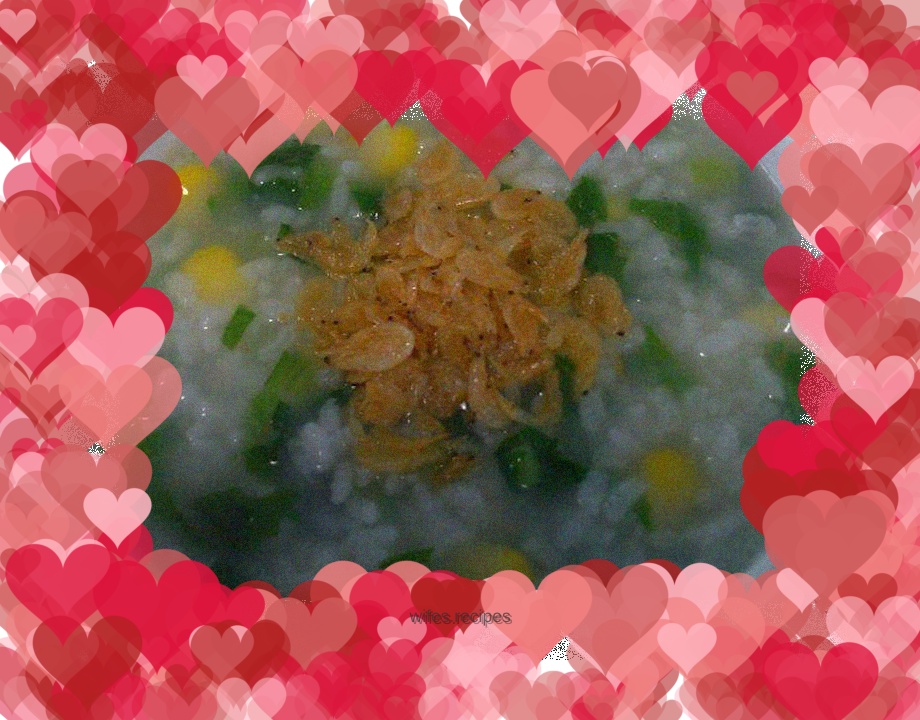 Fresh vegetable porridge