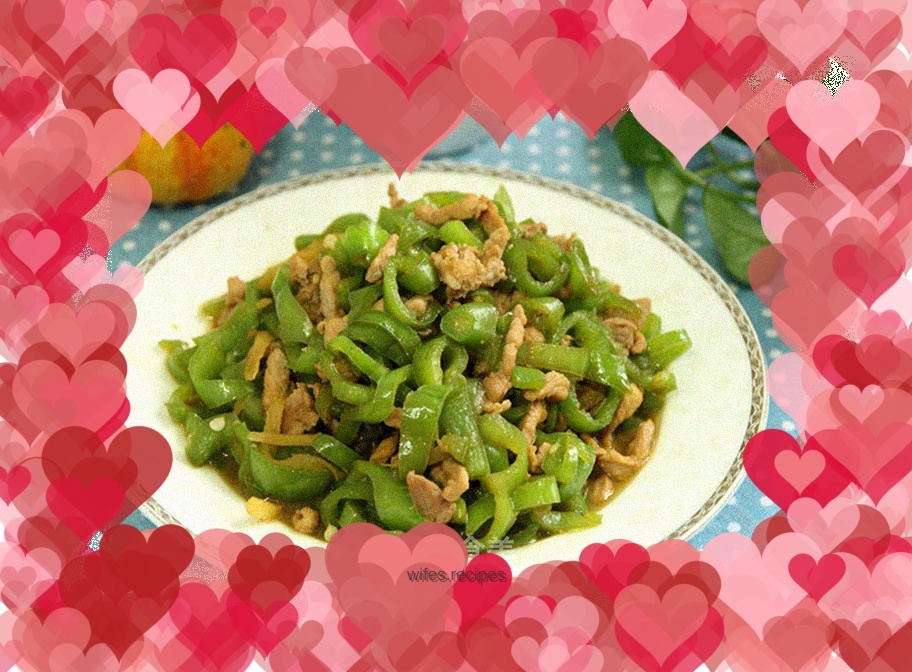 Stir-fried Shredded Pork with Chili